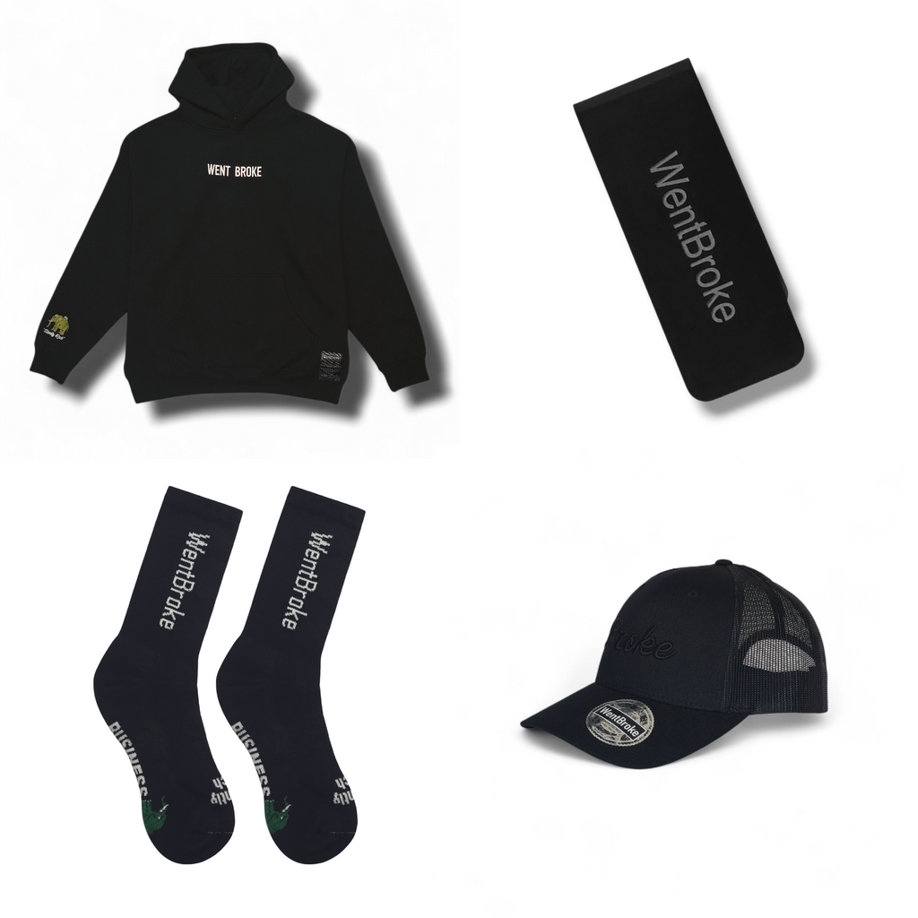 Went Broke™ Drop Bundle - Silver Clip